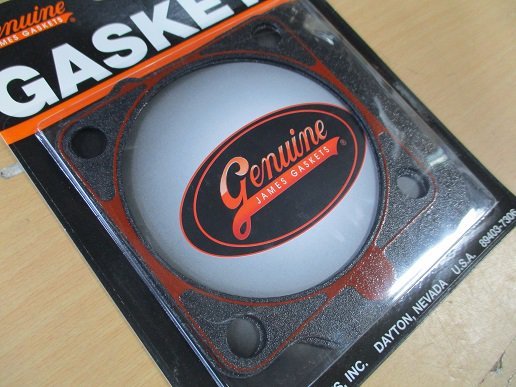 ショベルヘッド用 シリンダーベースガスケットキット フロント リア メタル ハーレー ショベル 16776-63-XF拍卖