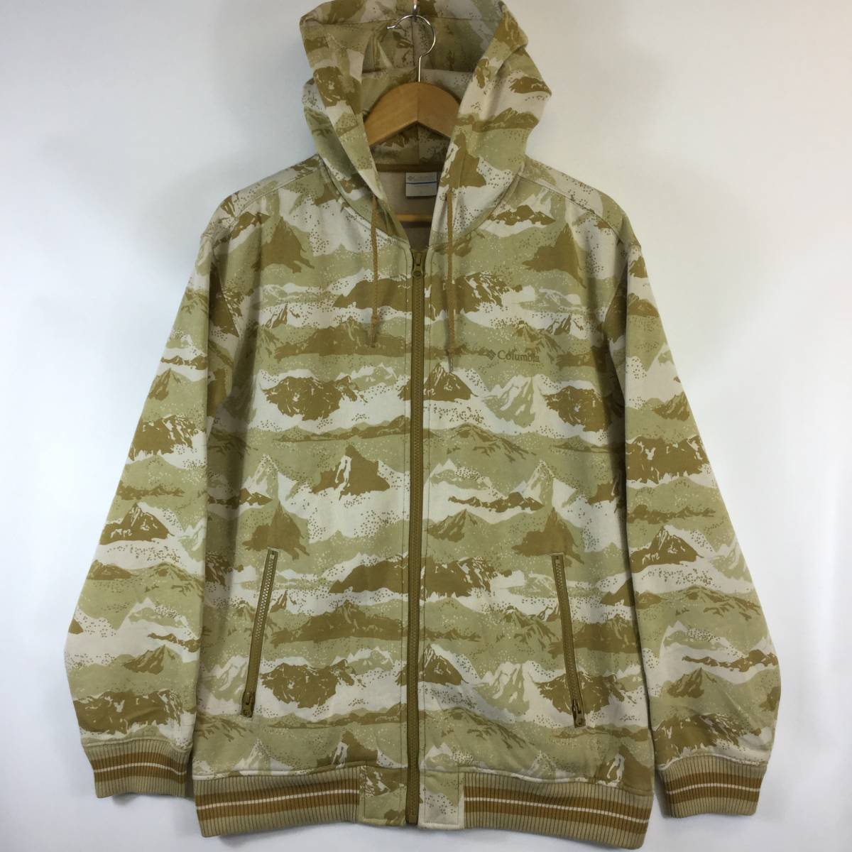 Columbia コロンビア レックスフォードリムフーディー フルジップパーカー カモフラ Men's Lサイズ PM2587拍卖