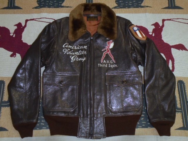 22 東洋 バズリクソンズ BR80610 38 AN6552 復刻 カスタム USN フライト ジャケット フライング タイガー拍卖