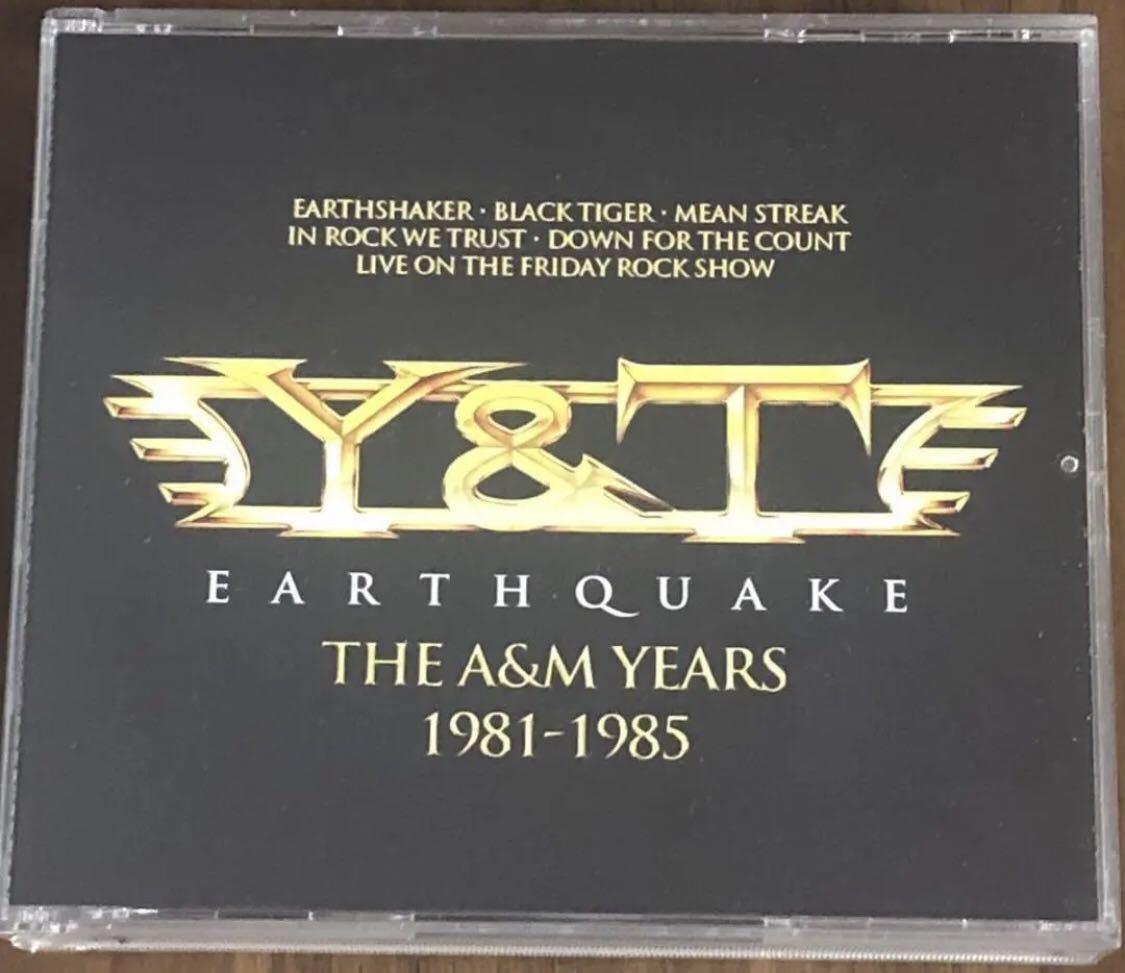 4CDセット!Y&T/EARTHQUAKE-THE A&M YEARS 1981-1985拍卖