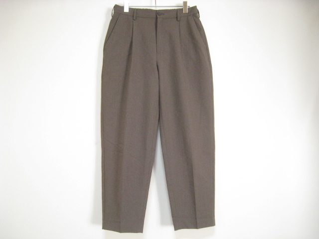 GU ジーユー ボトムス パンツ ウエストゴム 茶 ブラウン Sサイズ拍卖