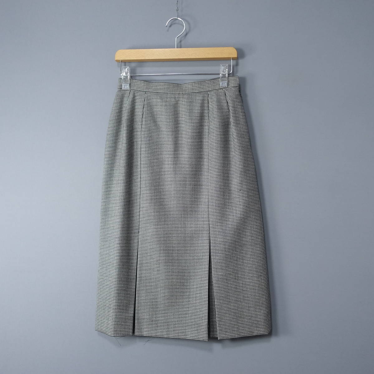 ☆美品☆BURBERRYS/バーバリーズ/9AR/ウール100%スカート/グレー/レディース拍卖