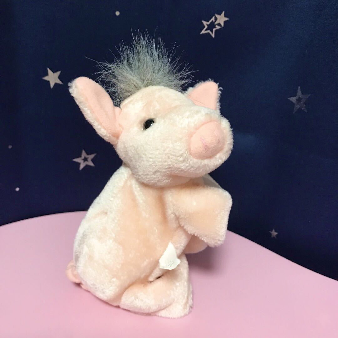 レア BABE ぬいぐるみ ベイブ ポーチ ユニバーサルスタジオ アメリカ ブタ拍卖