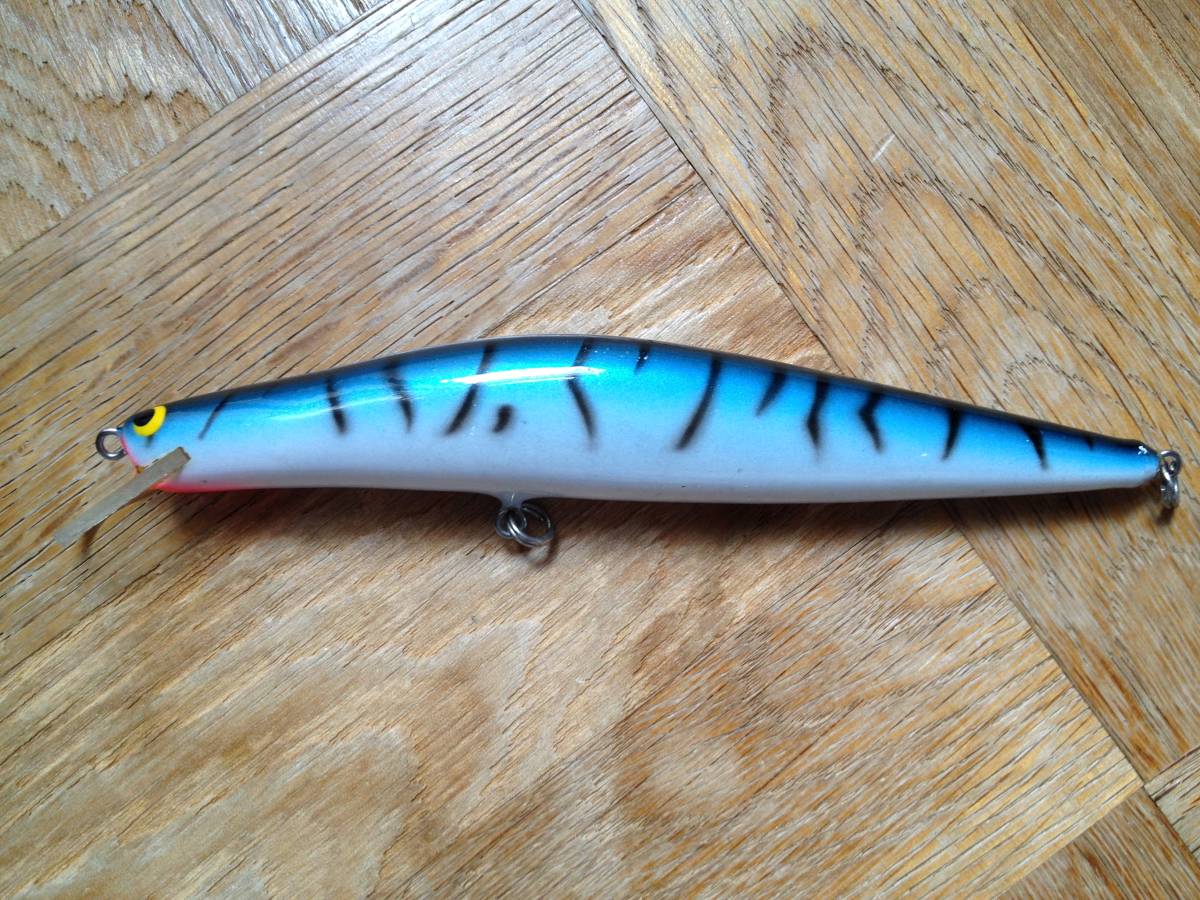 ◇SAURUS◇ザウルス シートプス 14㎝ ウッド製ミノー◇ブルー・マッカレル◇拍卖