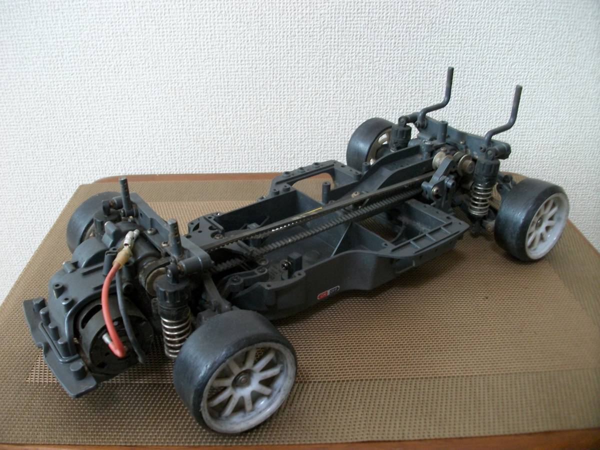 ☆【超目玉商品】田宮 TA03F シャーシ ドリタイヤ 部品取 メカ無 中古 一応ジャンク扱 詳細不明 現状優先 中古格安!拍卖