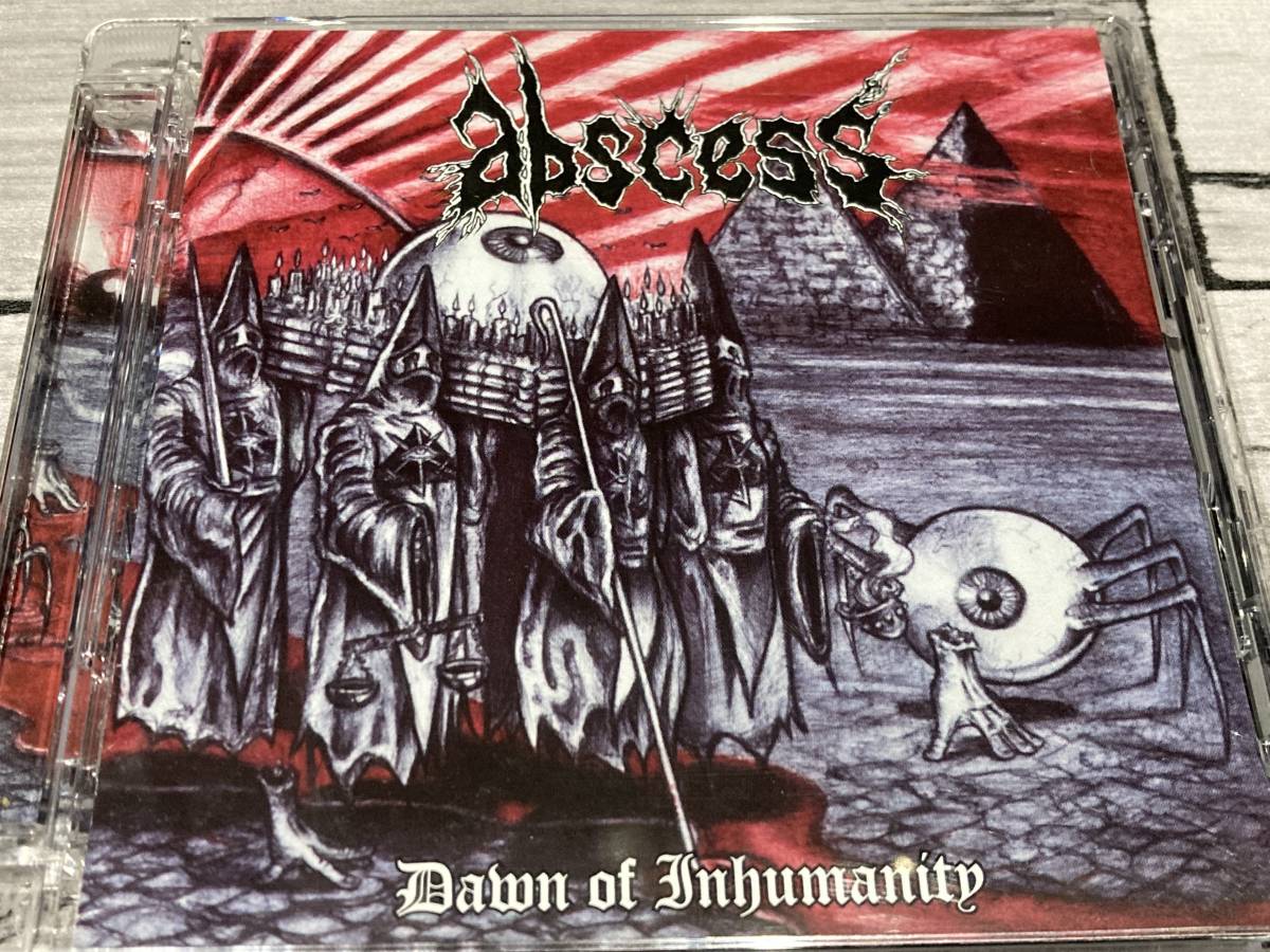 デス・メタル Abscess/Dawn of Inhumanity 輸入盤CD拍卖