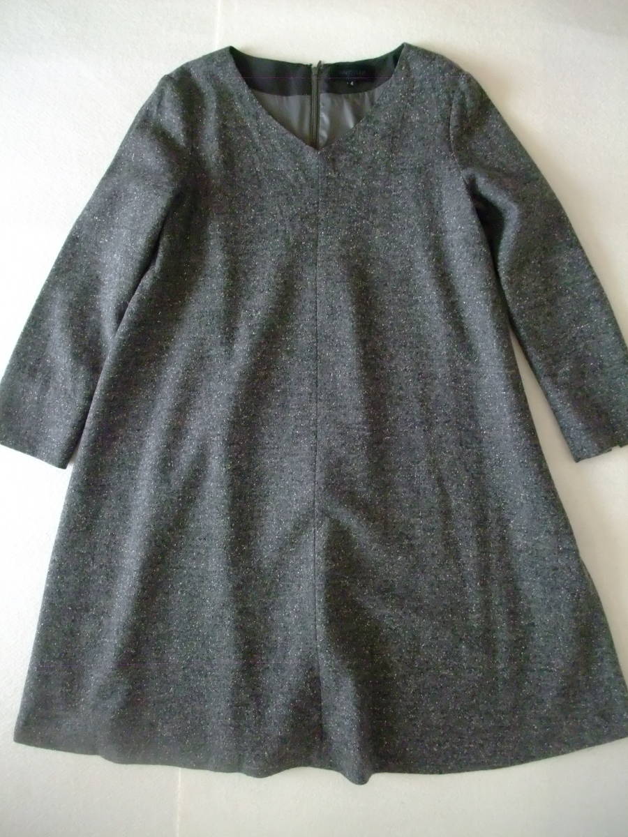 ★アンタイトル ツィードワンピース 4拍卖