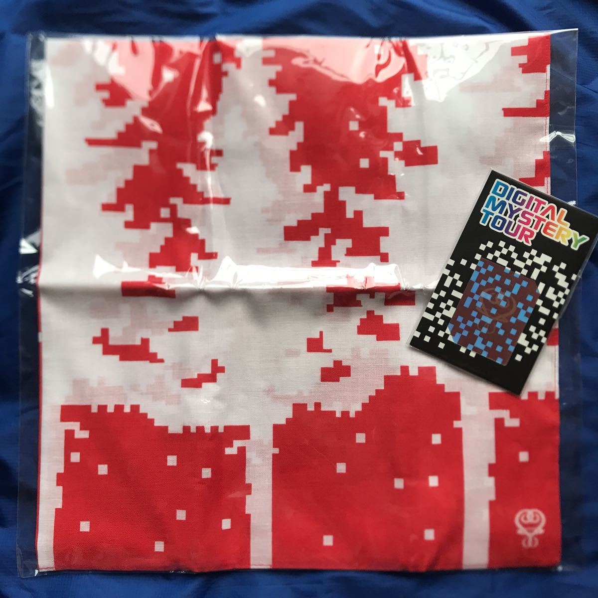 ★即決有★藤井フミヤ DIGITAL MYSTERY グッズ 藤井フミヤ バンダナ 藤井フミヤ 携帯フィルム 2003年DMTツアー クリスマス限定ver.グッズ拍卖