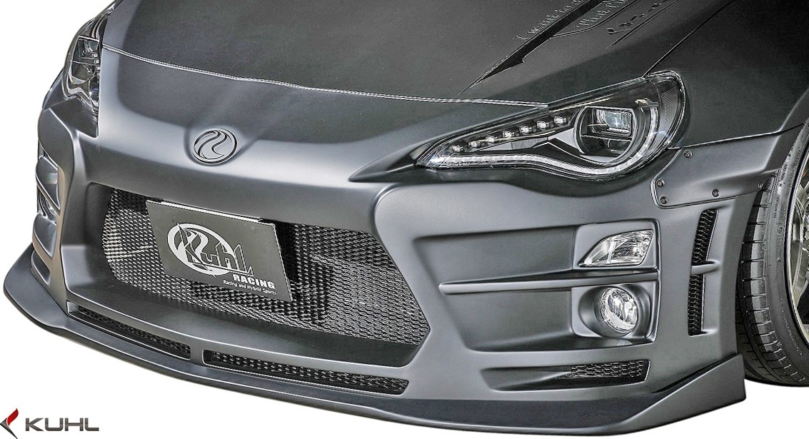 【M’s】スバル BRZ ZC6/トヨタ 86 ZN6 前期/後期 (2012y-) Kuhl Racing 01R-GTW フロントディフューザー/FRP クールレーシング エアロ拍卖