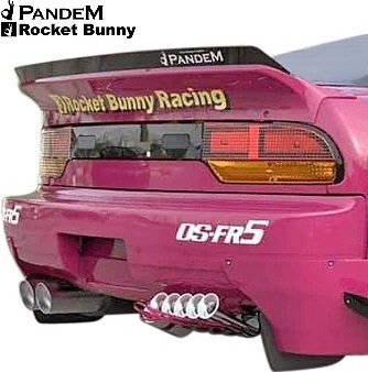 【M's】日産 180SX RPS13 中期 後期 (1991y-1999y) Rocket Bunny PANDEM V3 ダック ウイング // FRP パンデム エアロ パーツ ダックビル拍卖