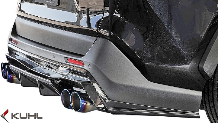 【M’s】TOYOTA RAV4 前期 (2019y-) Kuhl Racing リヤフローティング センターディフューザー / FRP クールレーシング エアロパーツ 社外拍卖