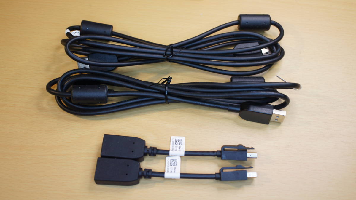 【For Quadro & FirePro・2画面キット】 ラッチ付き MiniDP→DPコネクタ & EIZO純正 DPケーブル PP200B拍卖