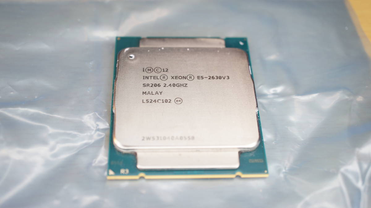 【LGA2011-3・8コア16スレッド・Up to 3.2GHz】Intel インテル Xeon プロセッサー E5-2630 v3 プロセッサー拍卖