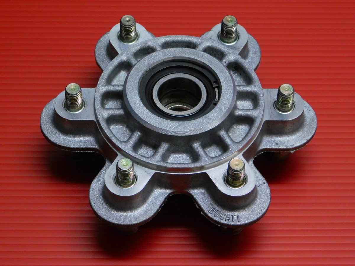 60【評価A】 ドゥカティ SS900 走行距離10,306km 実動 純正 リア ホイール ハブ & ゴム ダンパー拍卖