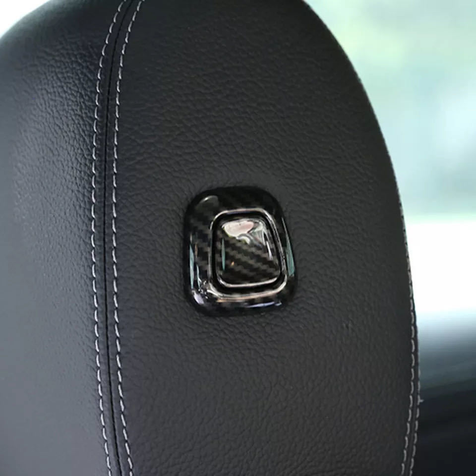 メルセデス ベンツ カーボン ルック ヘッドレスト コントロール スイッチ カバー H247 GLA180 GLA200d 4マチック GLAクラス拍卖