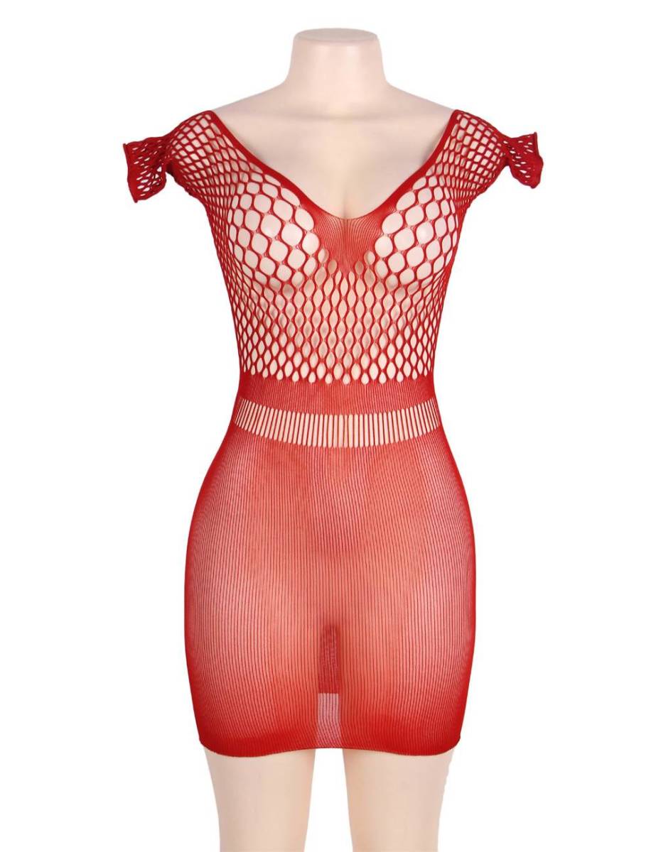 3171-2 Mサイズ ボディストッキング 全身タイツ セクシー ランジェリー 下着 赤拍卖