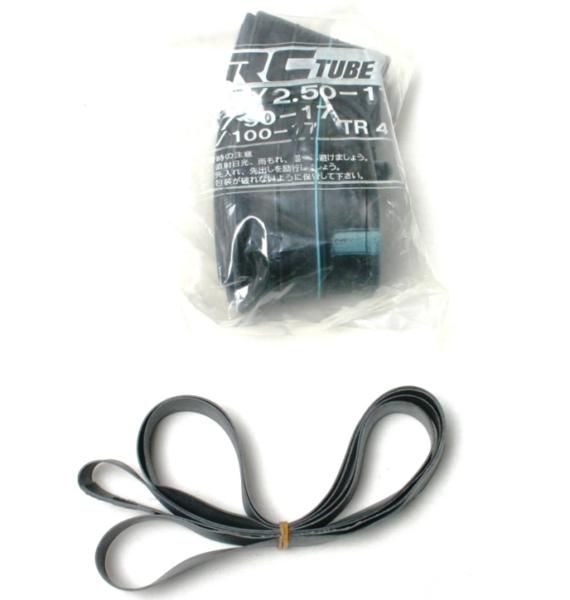 IRCチューブ +リムバンドセット 2.25/2.50-17, 60/100-17 TR4拍卖