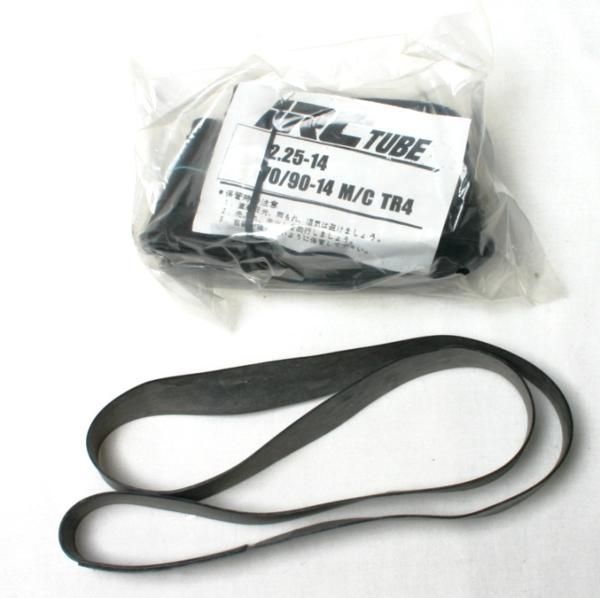 IRCチューブ +リムバンドセット 2.25-14 70/90-14 TR-4拍卖