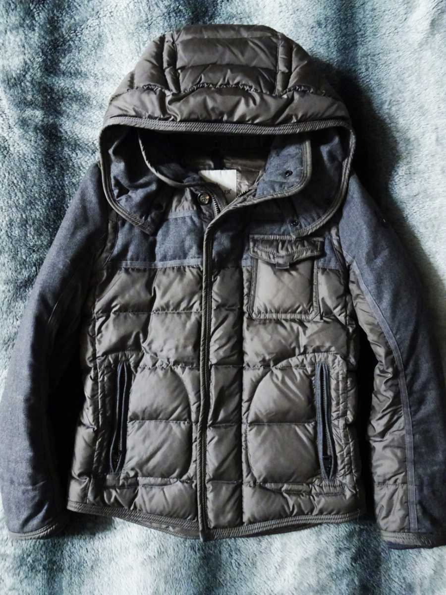 モンクレール Moncler ライアン Ryan ダウンジャケット パーカー ジャケット サイズ0 国内正規品 ライトグレー拍卖