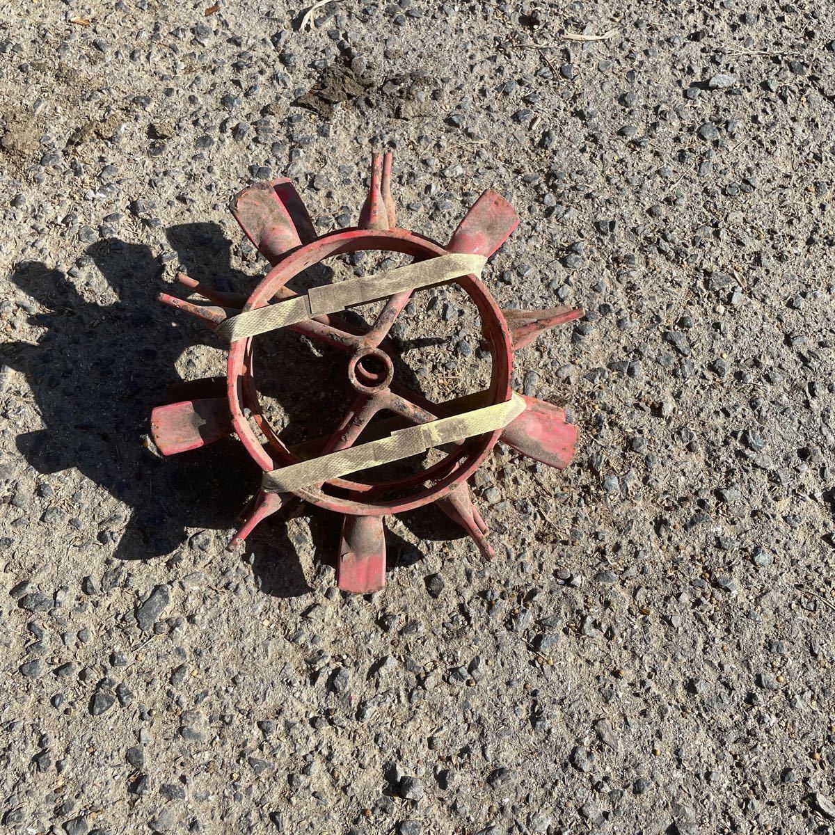 T5 管理機用 培土牽引車輪 農くる 山口発拍卖