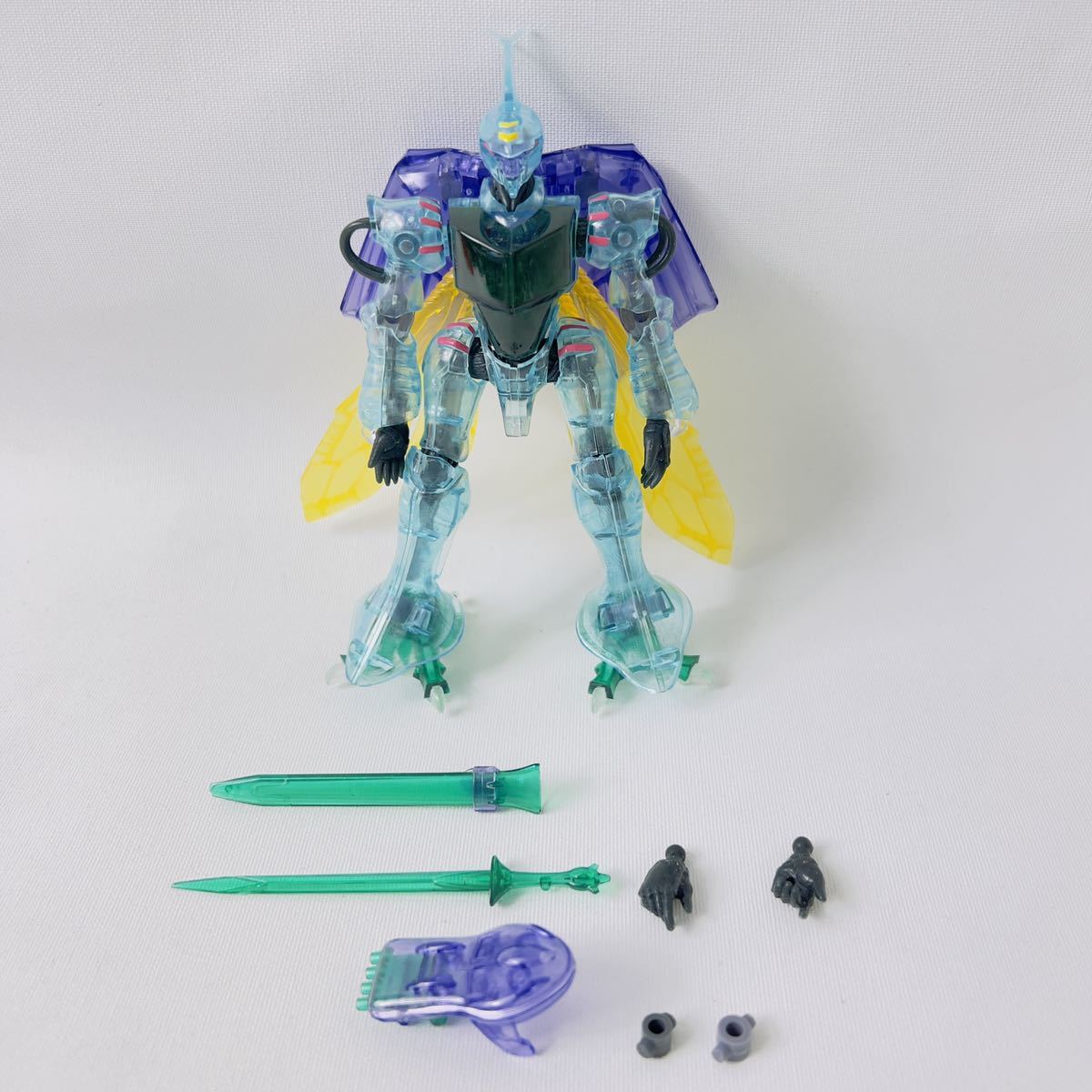 【中古・美品】バンダイ 聖戦士ダンバイン 1/72 HGAB PS用ソフト限定版 ダンバイン クリスタルバージョン カラー クリア 組立済拍卖