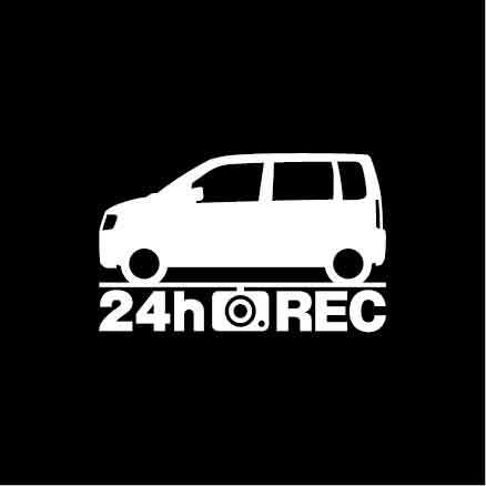 【ドラレコ】三菱 eKワゴン【82系】24時間 録画中 ステッカー拍卖