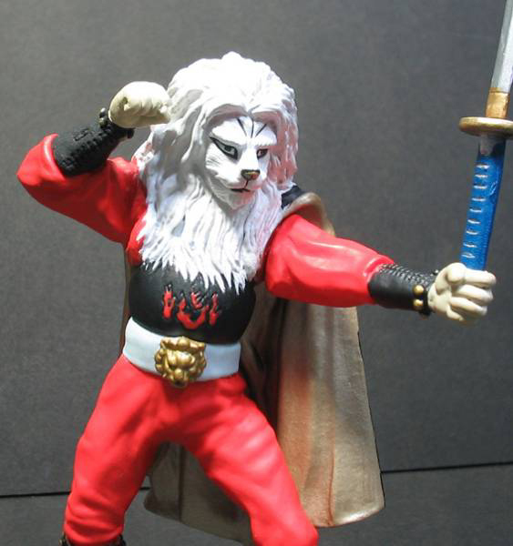 コナミ「超人ヒーロー伝説」より「快傑ライオン丸」開封品!ピープロ特集!拍卖