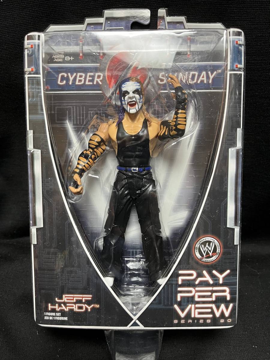 JAKKS:WWE PAY PER VIEW SERIES 20 <Cyber Sunday ’08> ジェフ・ハーディ (未開封品)拍卖