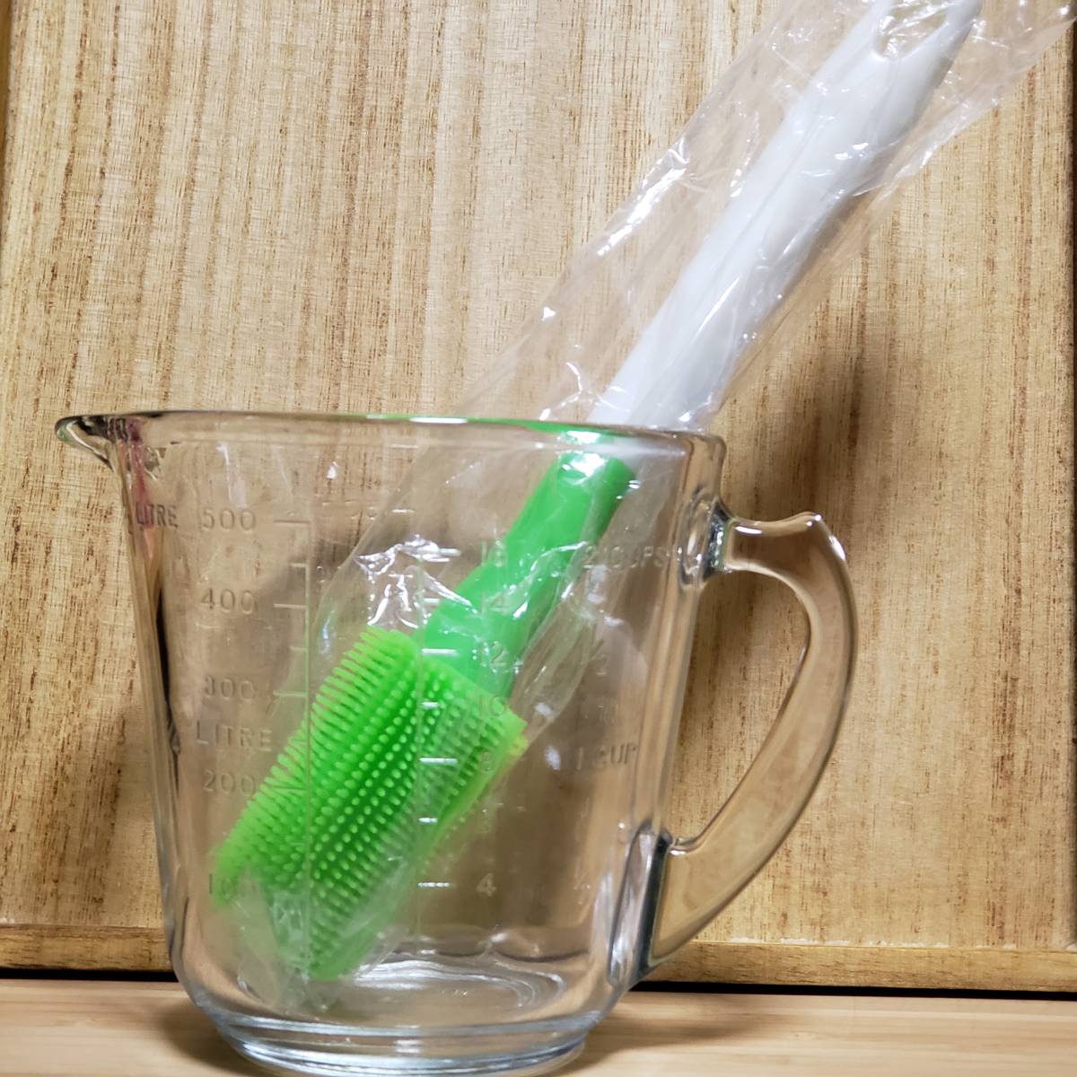 シリコン ブラシ / シリコーン 予洗い ボトル フライパン ロールブラシ拍卖