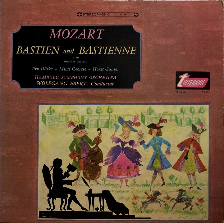 LP 米Turnabout モーツァルト 牧歌劇「バスティアンとバスティエンヌ」拍卖