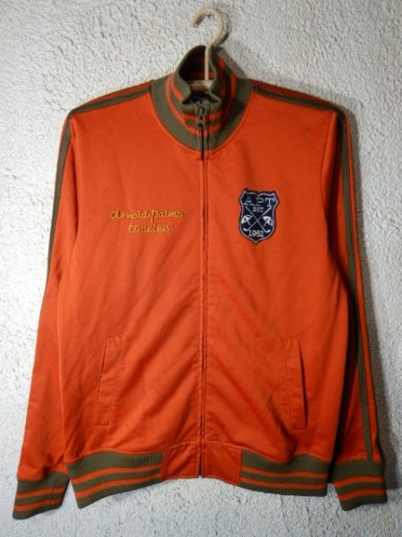 to5523 arnold palmer timeless アーノルド パーマー ジップ トラック ジャケット ジャージ ワッペン 刺繍 デザイン ゴルフ拍卖