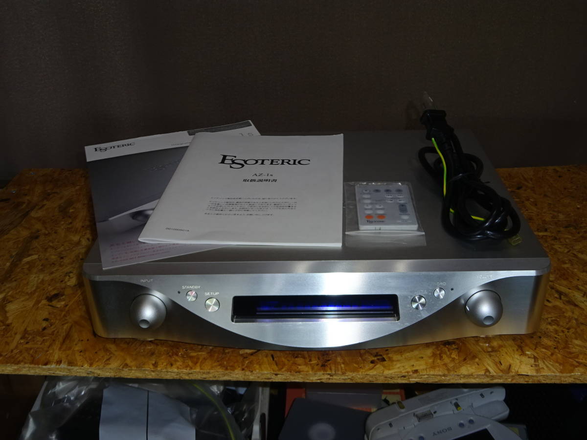 ESOTERIC/エソテリック AZ-1s デジタルプリメインアンプ 取説・リモコン付き 美品拍卖
