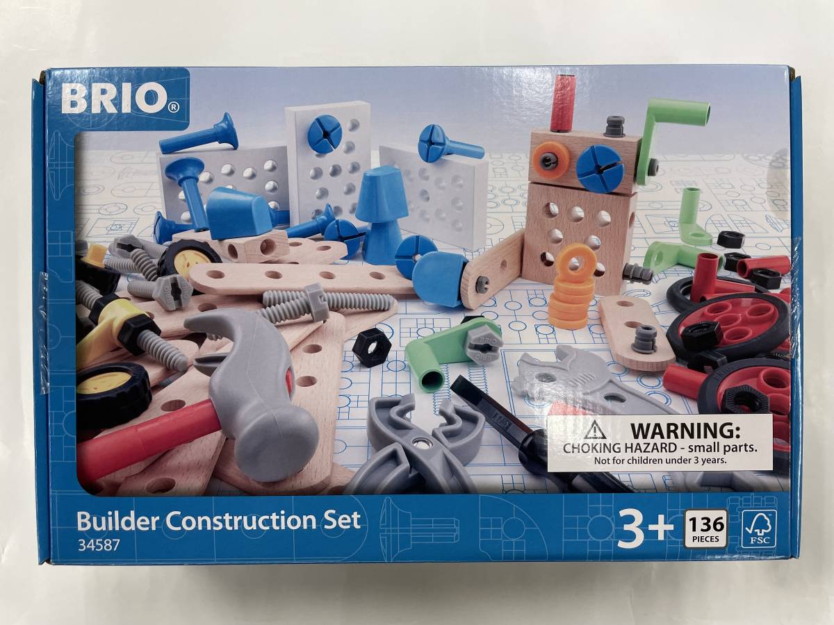BRIO 34587 ★ ビルダー コンストラクション セット ★ ブリオ拍卖