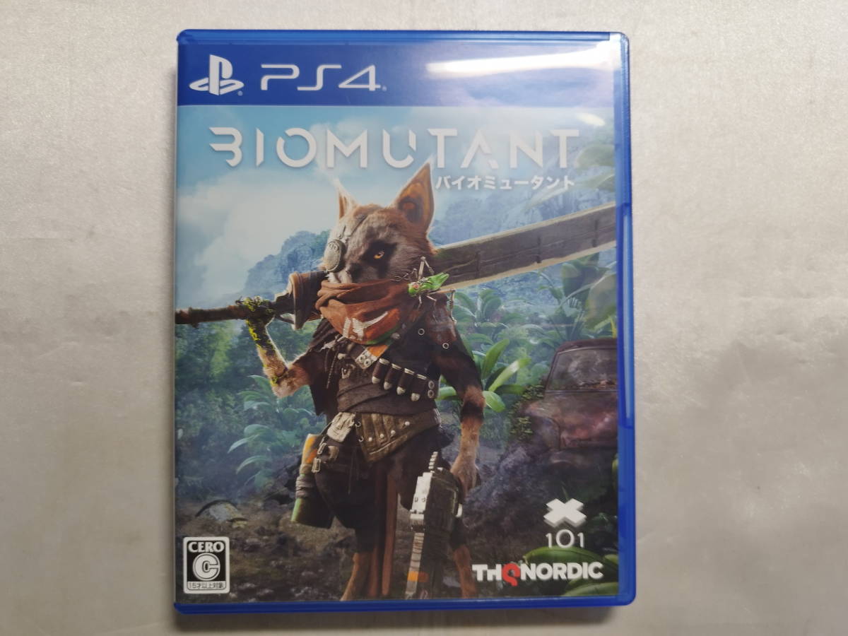中古品 PS4ソフト バイオミュータント拍卖