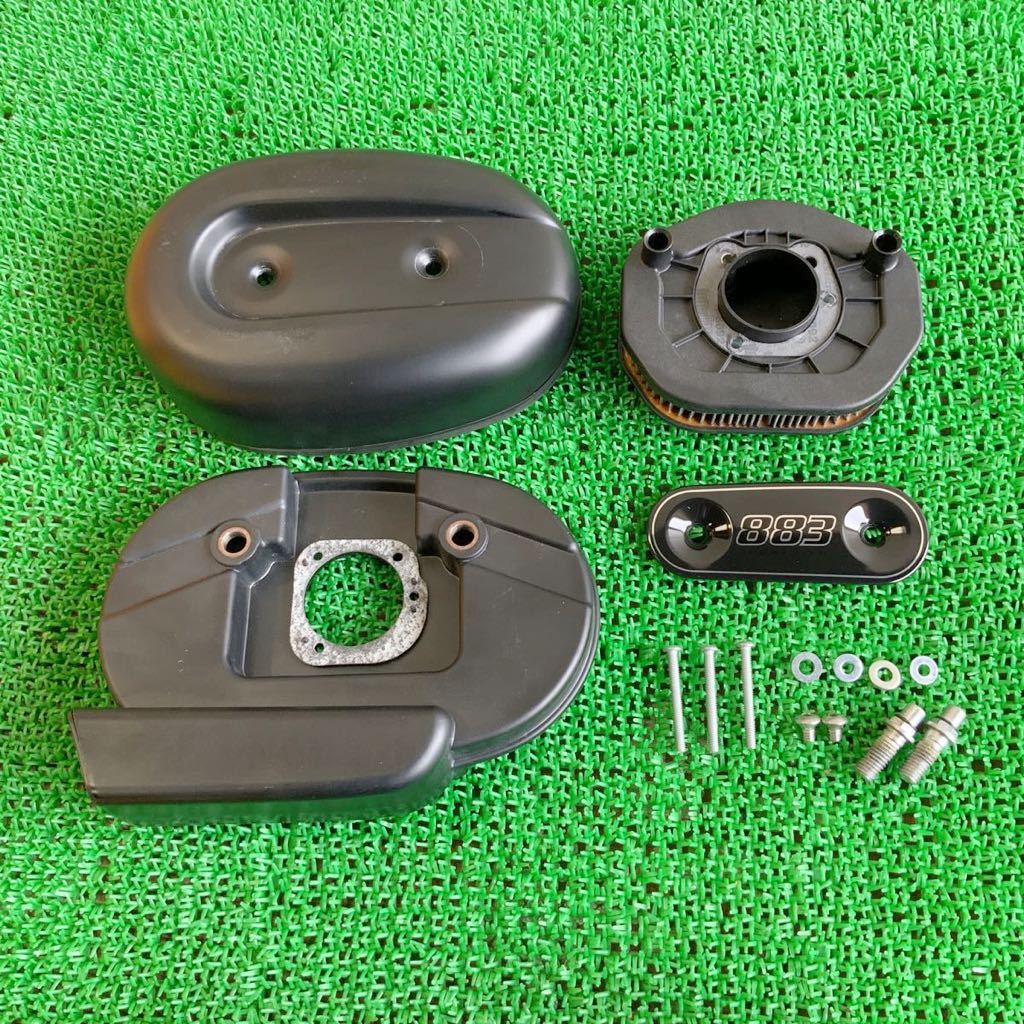 7-74R ハーレー スポーツスター 883 純正 エアクリーナーボックス 中古 部品 バイク拍卖