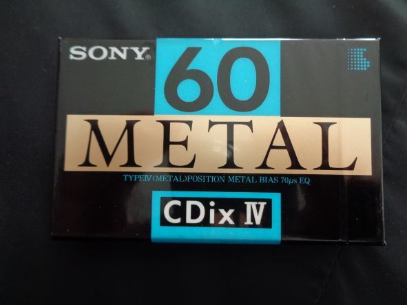未開封!!SONY METAL CDix Ⅳ 60 TYPEⅣ カセットテープ 1個拍卖