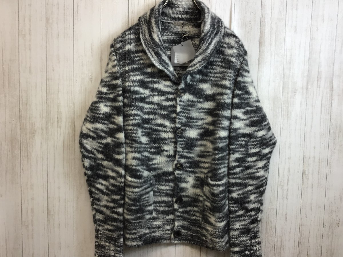 50%OFF スティレラティーノ ショールカラーニットカーディガン 46サイズ MU16 MGM2198A GD12拍卖