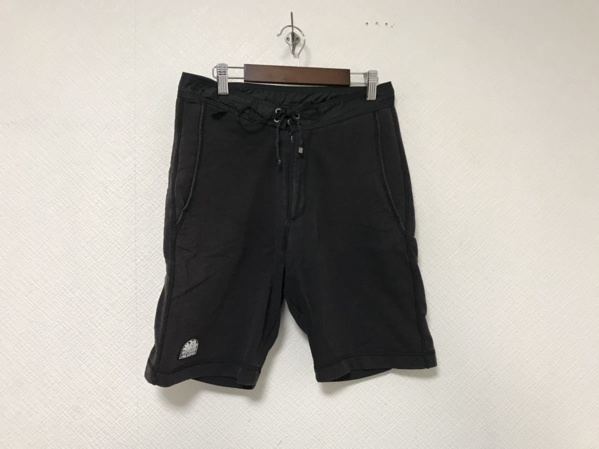 本物ニールバレットSUNDEKサンデックスウェットコットンハーフショートパンツビジネススーツアメカジメンズサーフ黒ブラックS29トルコ製拍卖