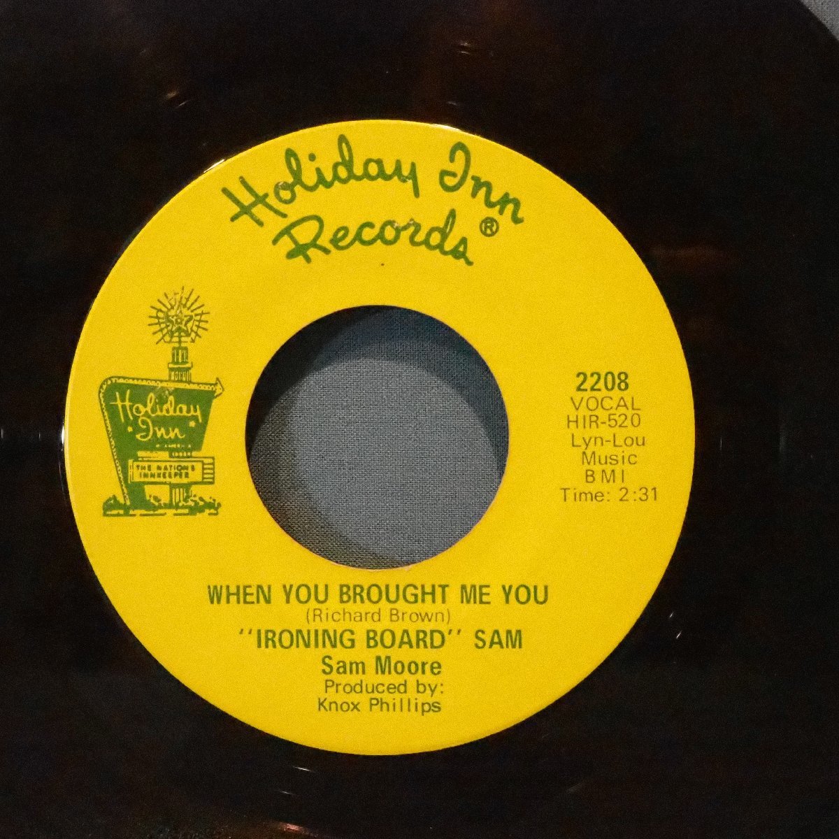 ■珍しい 45’s HOLIDAY INN RECORDS★SAM NOORE/RAINING IN MY HEART, WHNE YOU BROUGHT ME ★送料無料(条件有り)★オリジナル名盤■拍卖