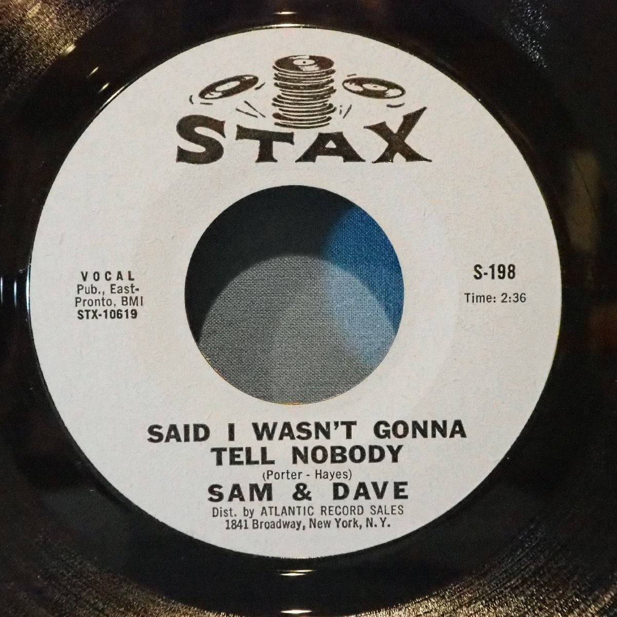 ■45’s シングル盤 STAX 水色ラベル ★SAM&DAVE/IF YO GOT LOVING, SAID I WANSNT GONNA TELL.★送料無料(条件有り)多数出品中!★オリジナ拍卖