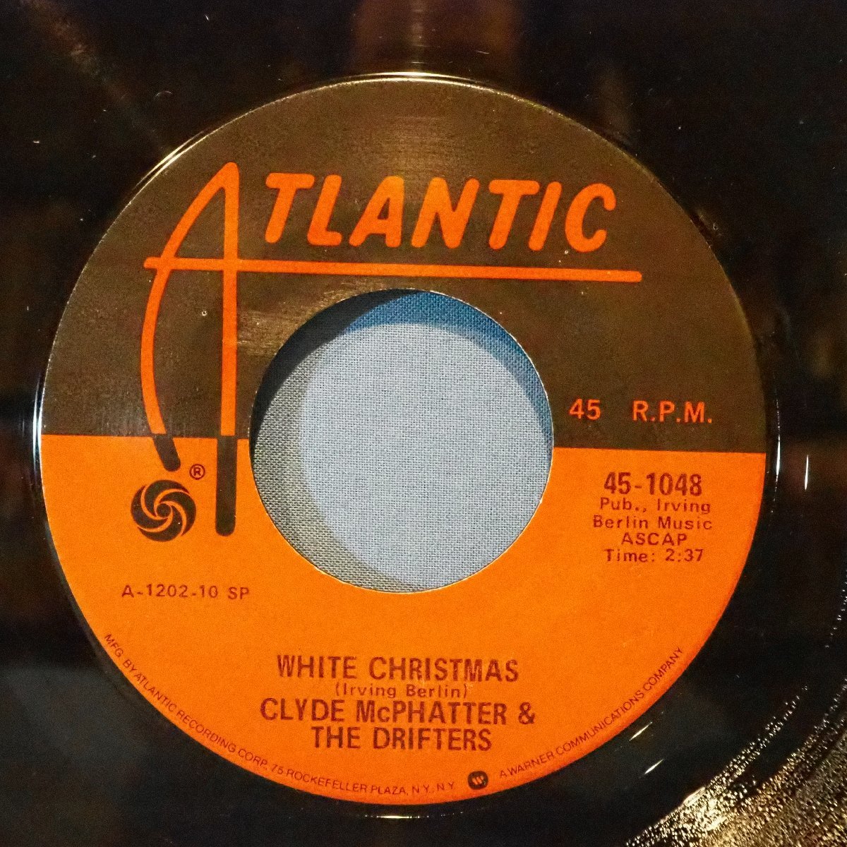 ■45’s ホワイトクリスマス ATLANTIC ★CLYDE MCPHATTER/WHITE CHRISTMAS, BELLS OF ST MARYS★送料無料(条件有り)★オリジナル名盤■拍卖