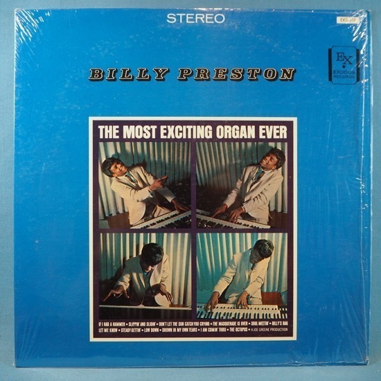 ■VEE JAY!シュリンク!★BILLY PRESTON/MOST EXITING ORGAN★送料無料(条件有り)多数出品中!★名盤■拍卖