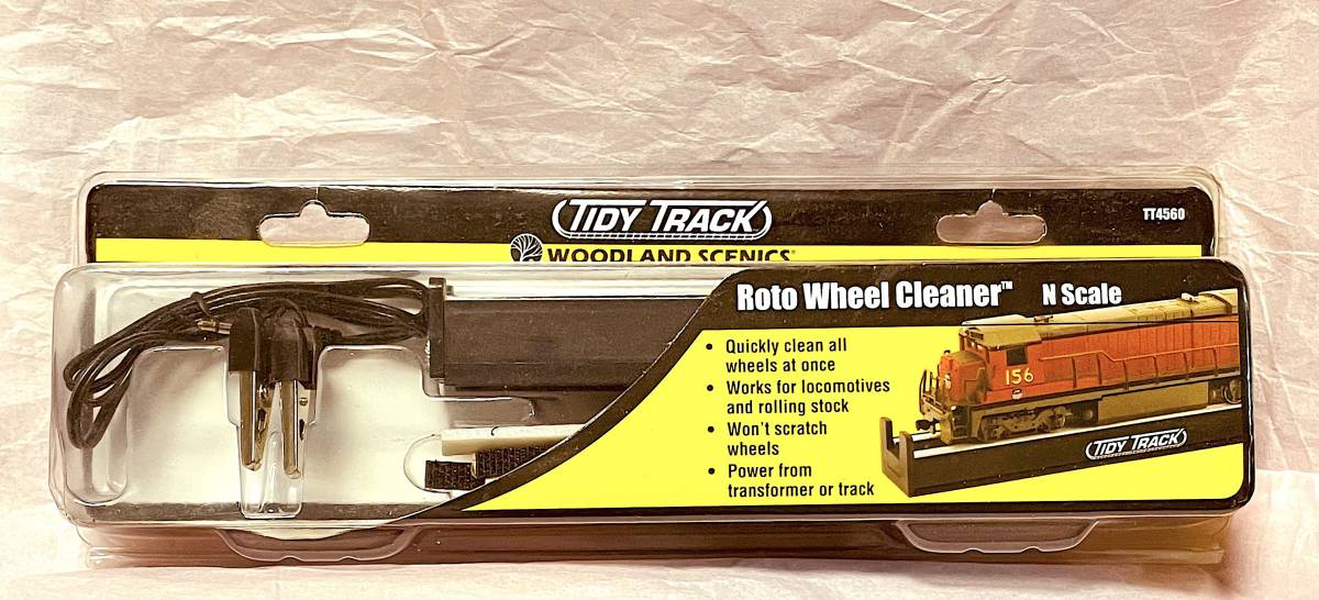 ● 新品 未開封 Woodland Scenics Roto Wheel Cleaner N-Scal TidyTrack ( TT4560 ) ホイールクリーナー拍卖