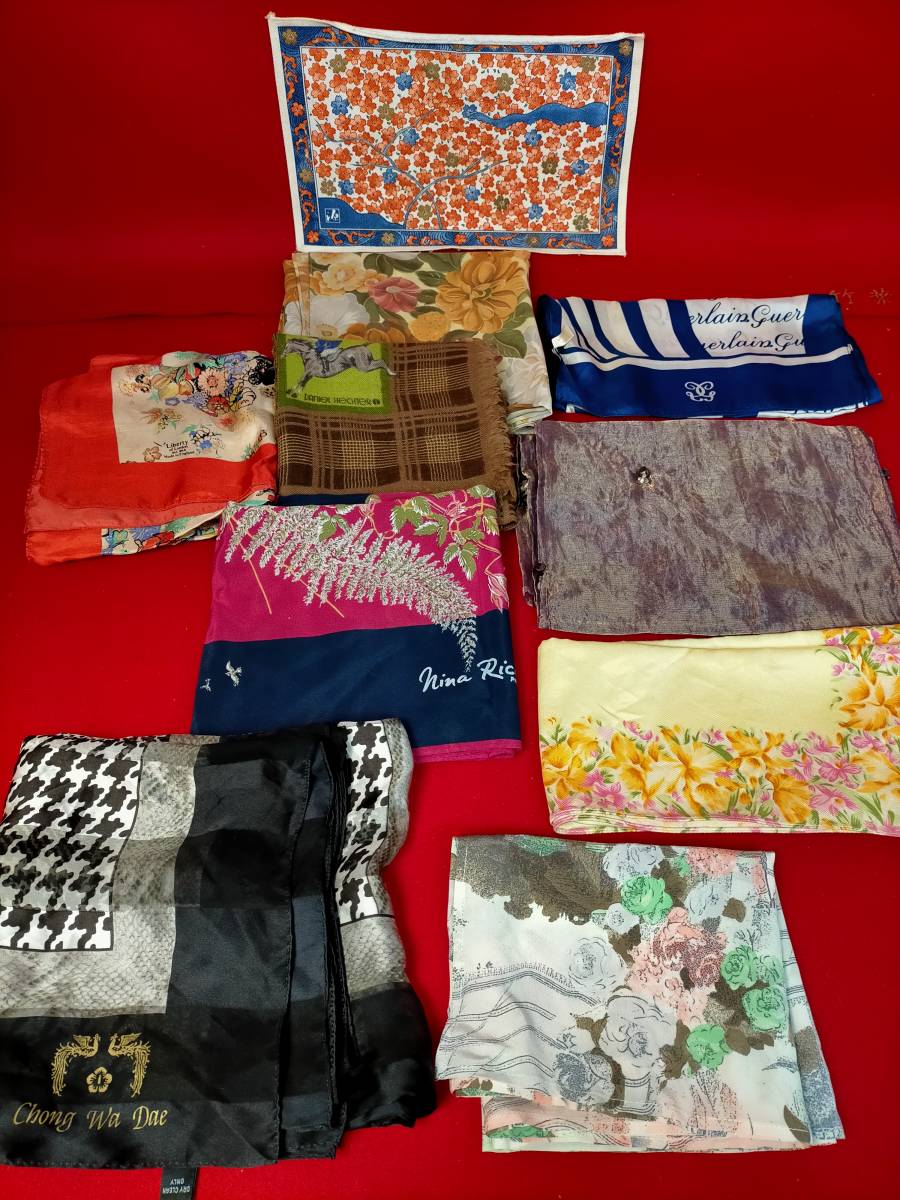 スカーフ いろいろ ニナリッチ DANIEL ゲラン HECHTER 他 おまけ付 ・拍卖