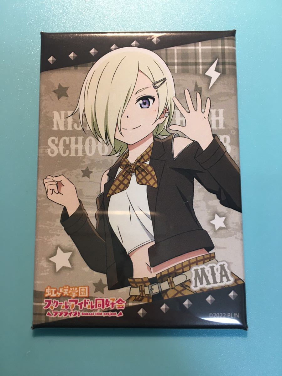 ミアテイラー【ラブライブ 虹ヶ咲学園スクールアイドル同好会】有楽町 マルイ ロックファッション スクエア缶バッジ拍卖