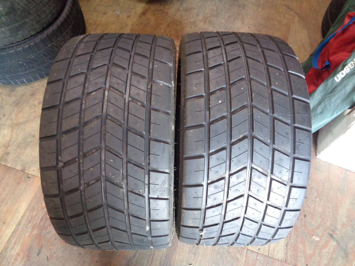 ポルシェ997CUPカー ダンロップ レース用 レインタイヤ フロント290/675R18 2本 未使用 拍卖
