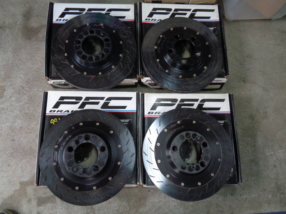 ポルシェ 991GT3cup PFC  純正ローター 380mm 前後   4枚セット拍卖