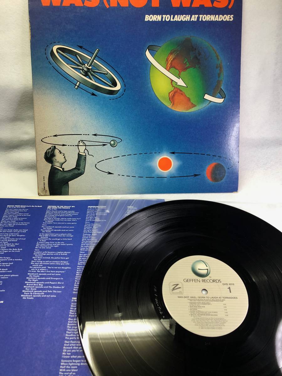 中古 US LPレコード Was (Not Was) Born To Laugh At Tornadoes Geffen GHS4016拍卖