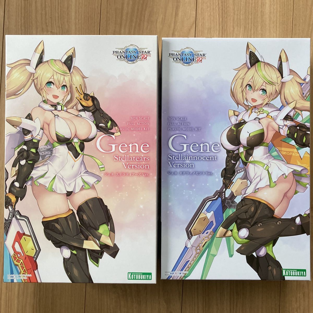 コトブキヤ ファンタシースターオンライン2 ジェネ ステライノセントVer. ステラティアーズVer. 2点セット拍卖
