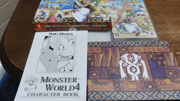 ●ニンテンドースイッチ ワンダーボーイ アーシャ・イン・モンスターワールド スペシャルパック 美品 モンスターワールド 限定版●拍卖